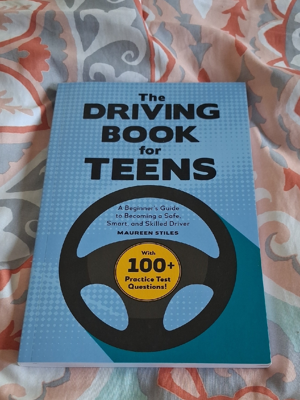 The Driving Book for Teens - Light Blue Cover